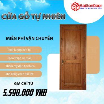 Cửa Gỗ Tự Nhiên: Lựa Chọn Đẳng Cấp Khẳng Định Giá Trị Không Gian Sống