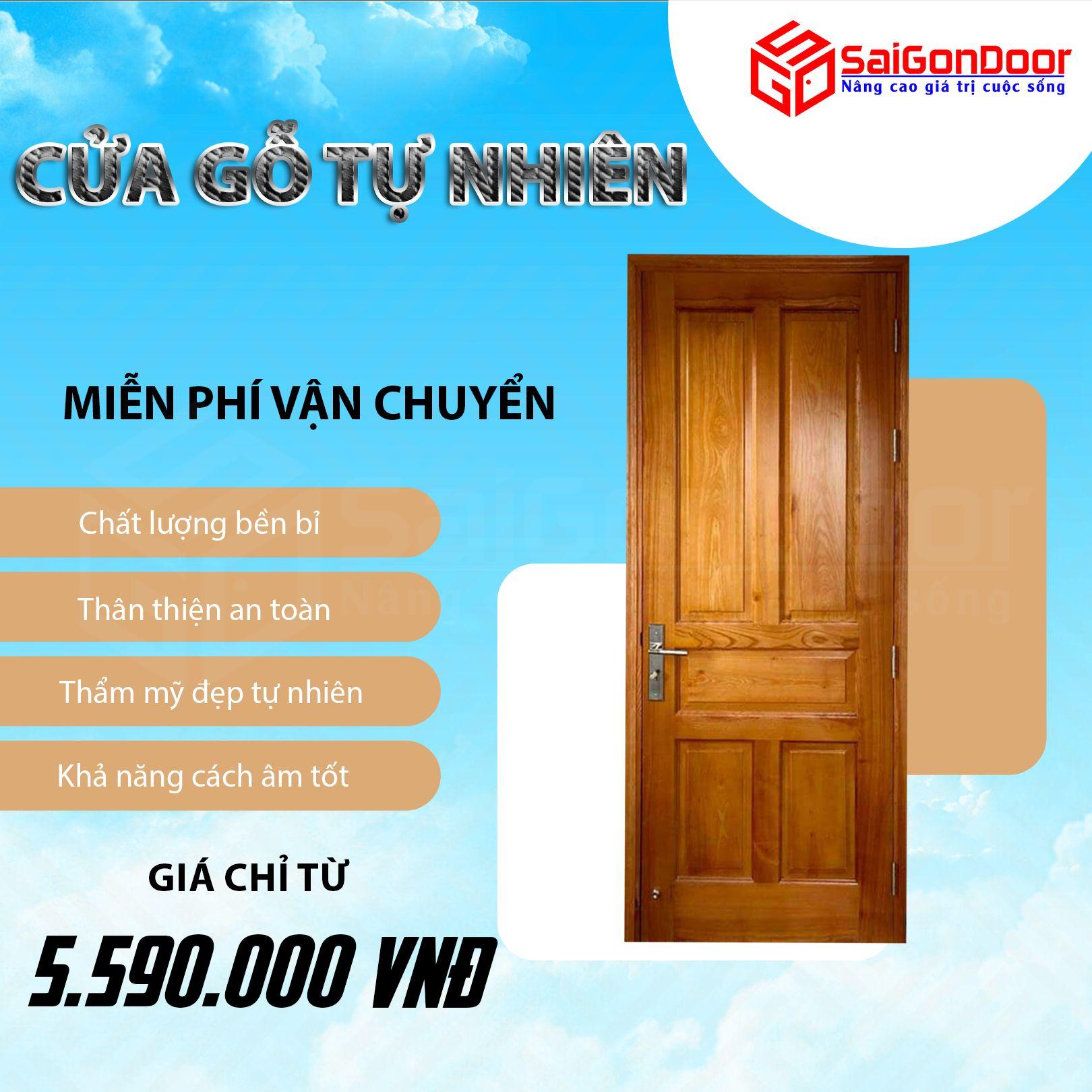 Cửa Gỗ Tự Nhiên: Lựa Chọn Đẳng Cấp Khẳng Định Giá Trị Không Gian Sống