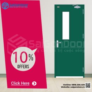 Cứa thép chống cháy tại SaiGonDoor