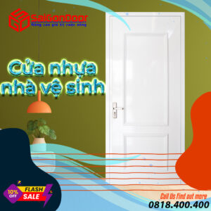 SaiGonDoor - báo giá các loại cửa nhựa nhà vệ sinh