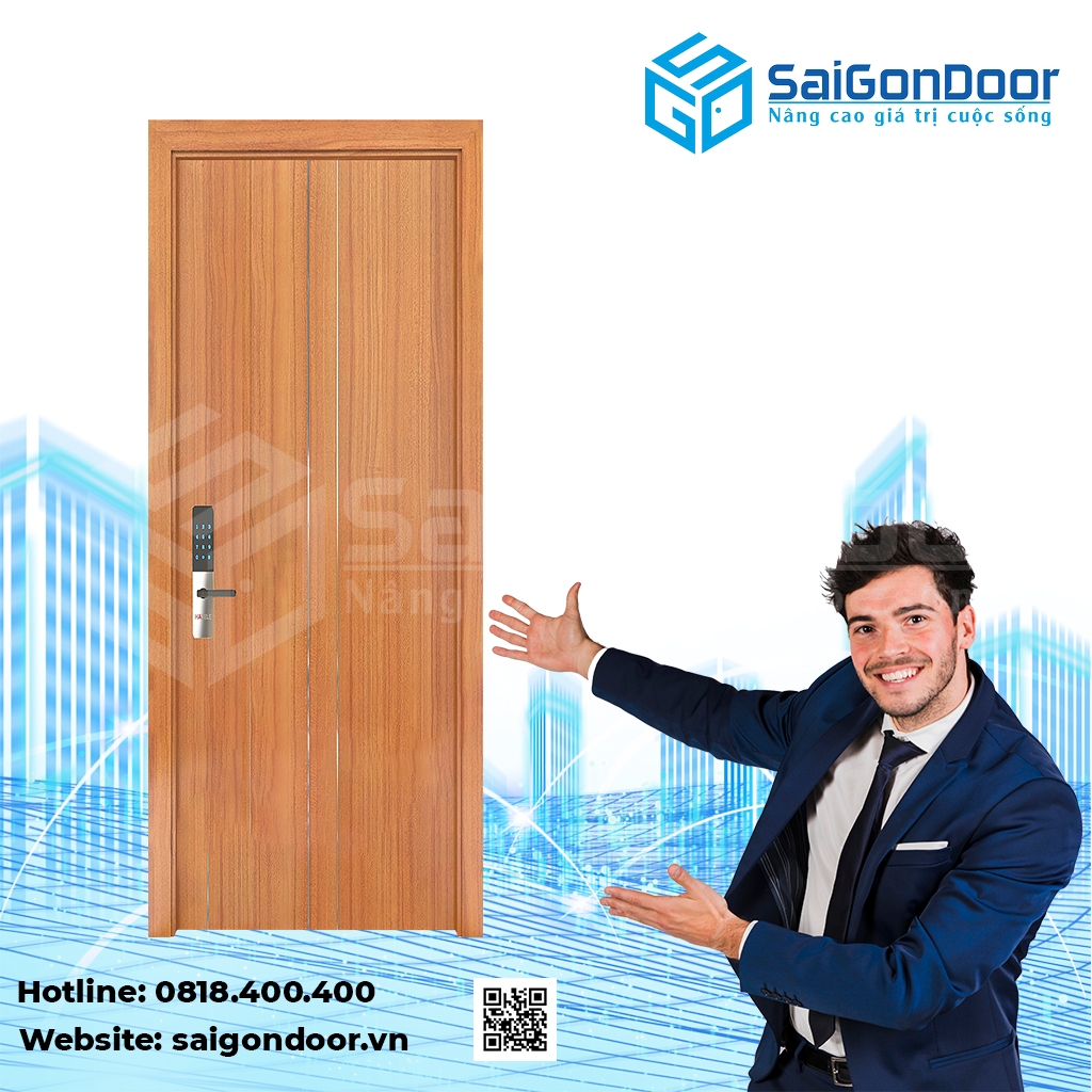 Được cấu tạo thế hệ mới giúp cửa dễ lắp đặt và vận chuyển