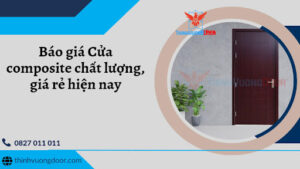 Báo giá Cửa composite chất lượng, giá rẻ hiện nay