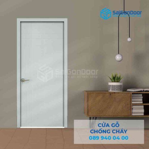 Cửa Gỗ Chống Cháy MDF P1R4  C1