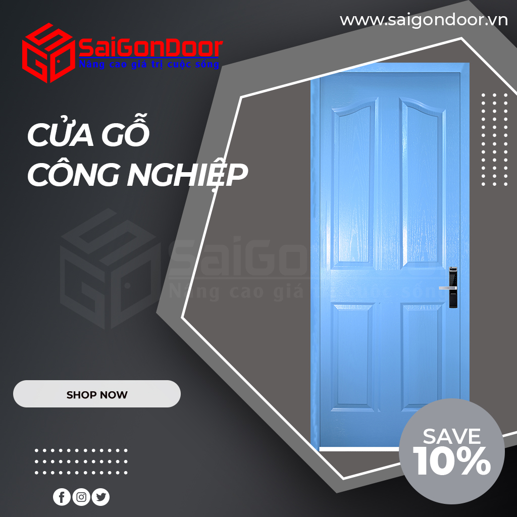 SaiGonDoor là đơn vị cung cấp cửa gỗ công nghiệp uy tín và chất lượng hàng đầu tại Việt Nam