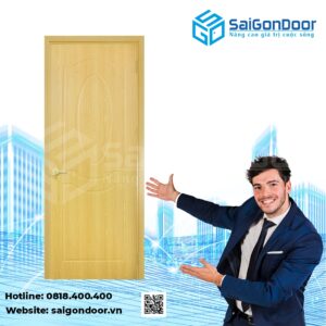 Cửa phòng vệ sinh nên dùng cửa nhựa đảm bảo chống nước tốt
