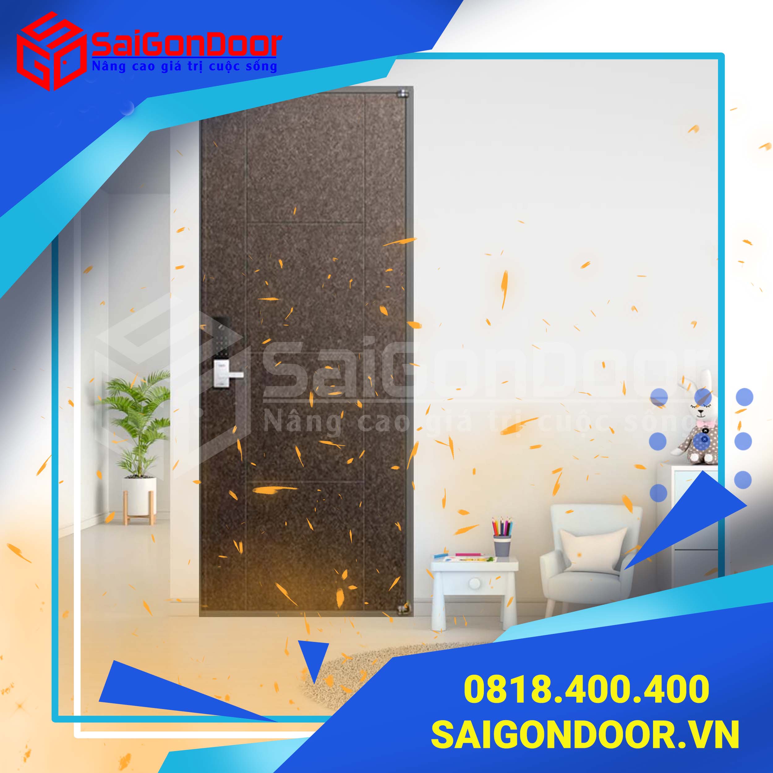 Cửa ít bị hư hỏng và quá trình bảo trì và sửa chữa dễ dàng và nhanh chóng