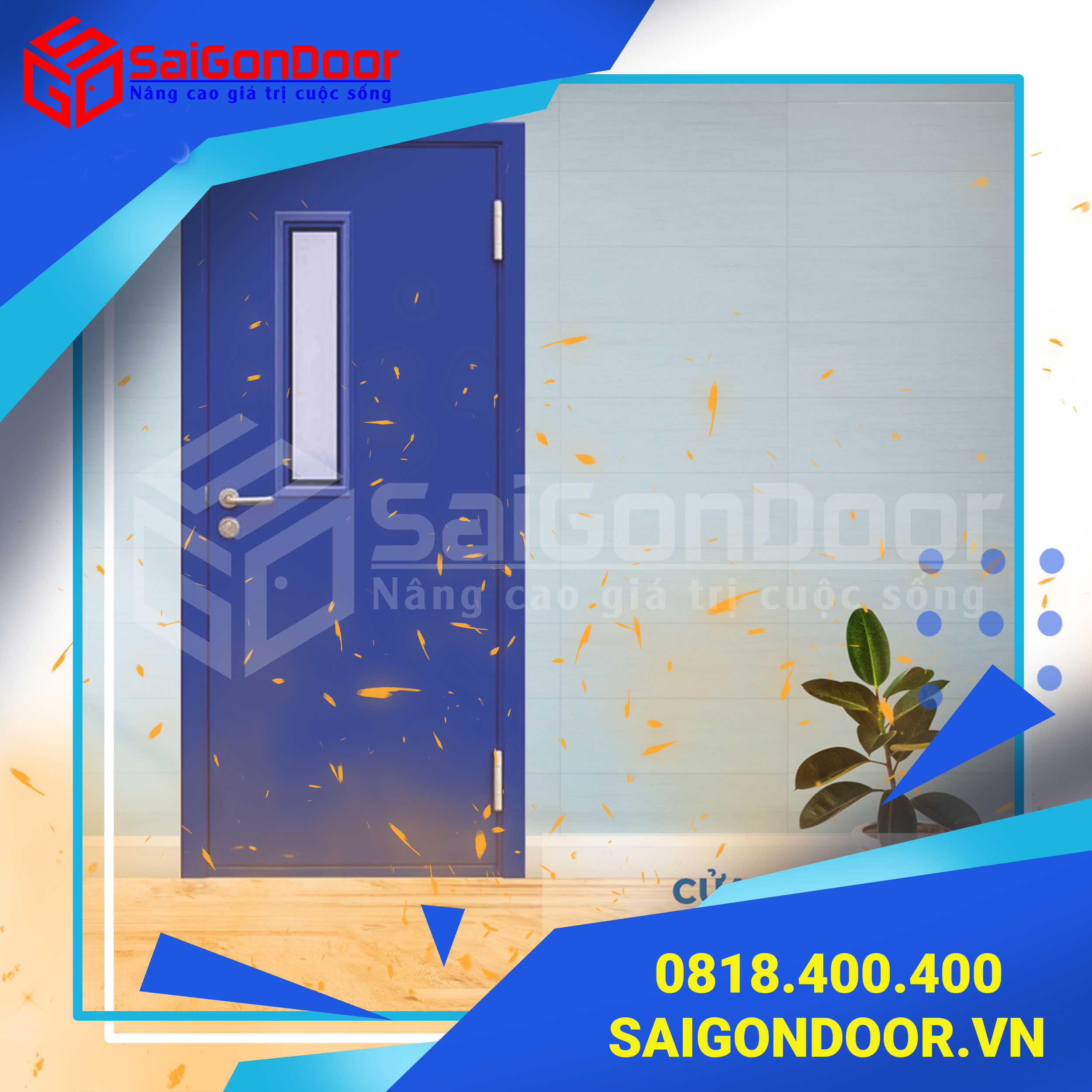 SaiGonDoor cung cấp cửa chống cháy cao cấp và chất lượng