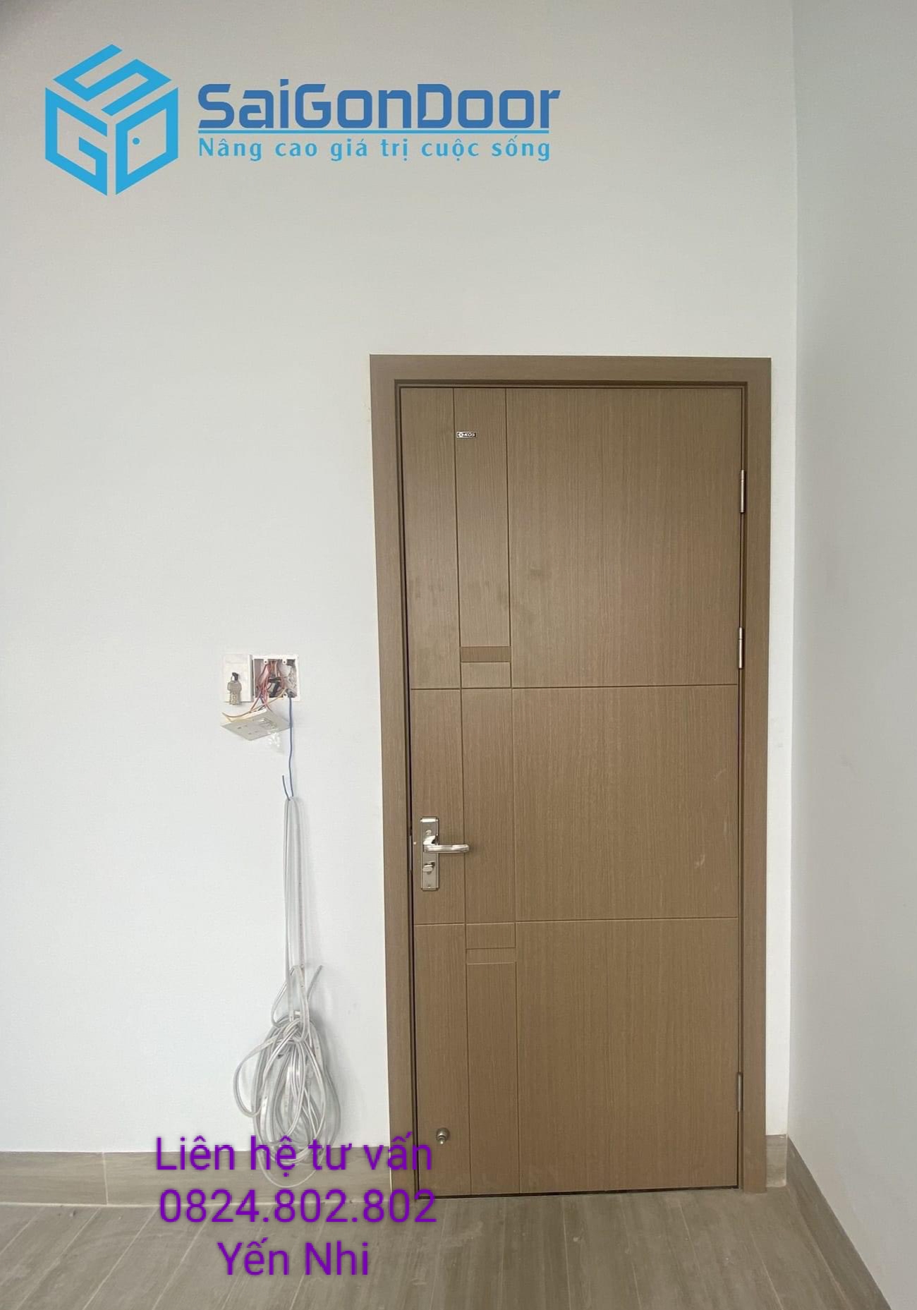 Cửa nhựa giả gỗ ABS HÀN QUỐC