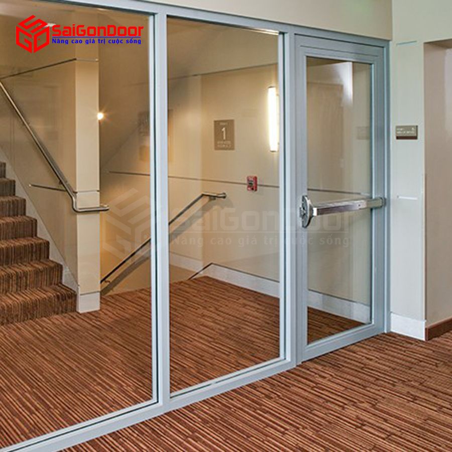 Cửa kính ngăn cháy tại SaiGonDoor