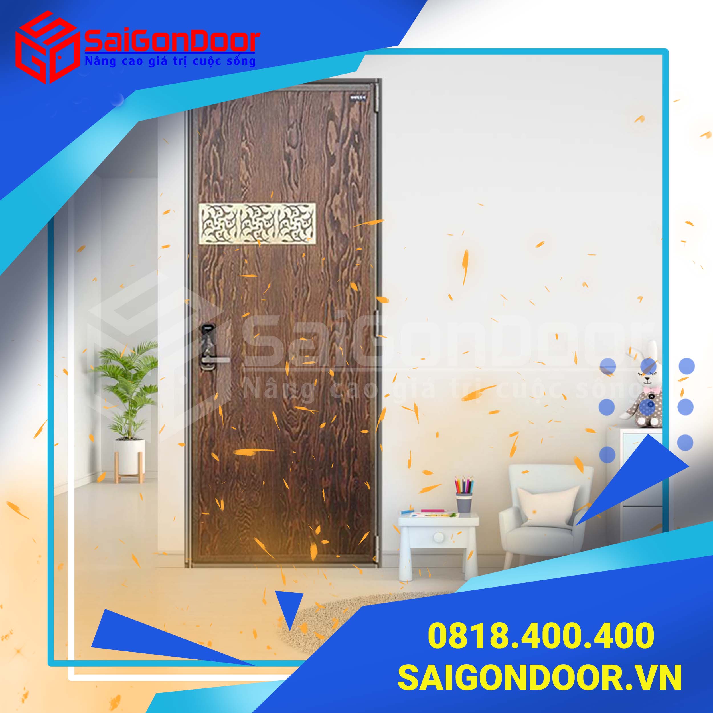 Cửa chống cháy - cửa thép Hàn Quốc