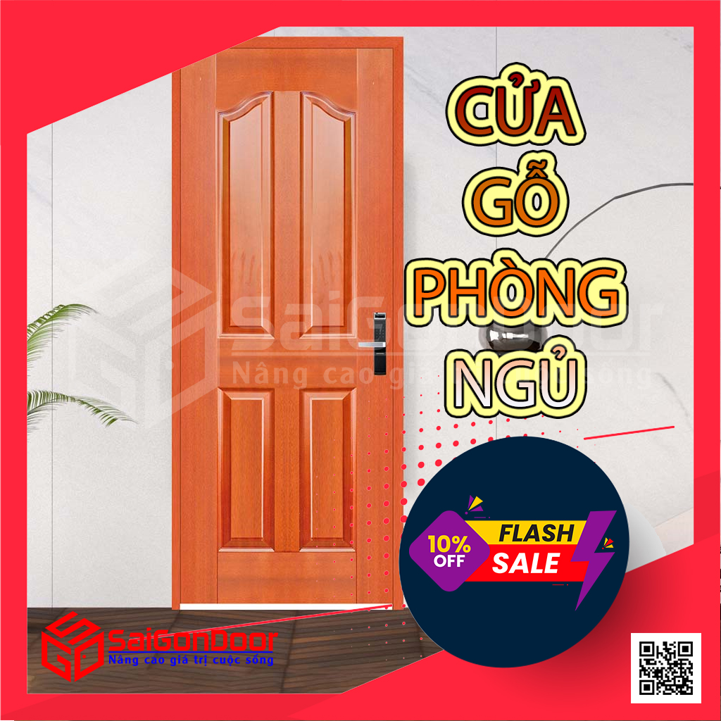 Top 10 cửa gỗ phòng ngủ Hot