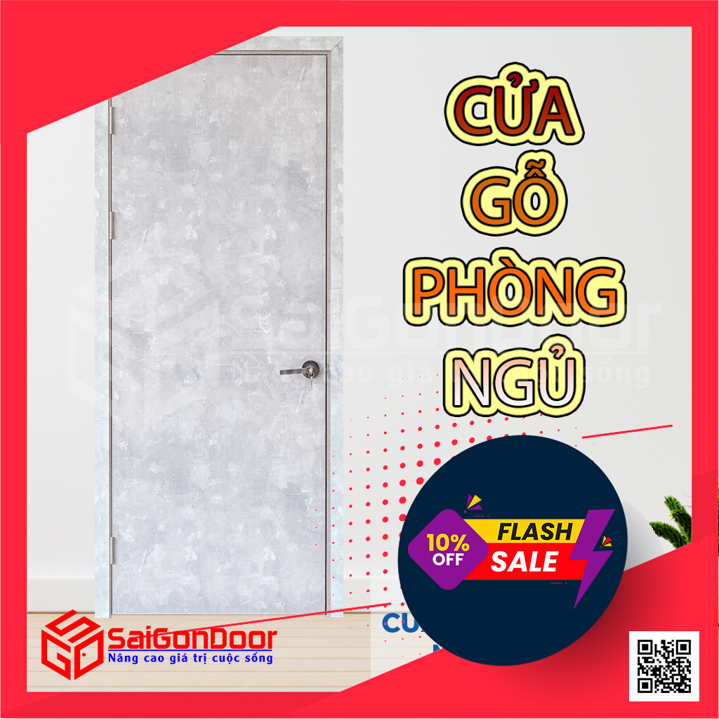 Cửa gỗ phòng ngủ đẹp SaiGonDoor
