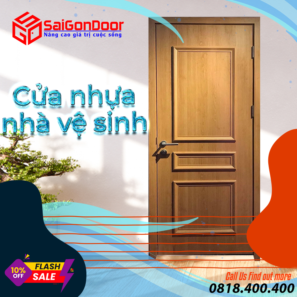 SaiGonDoor đơn vị cung cấp cửa nhựa nhà vệ sinh Composite uy tín và chất lượng