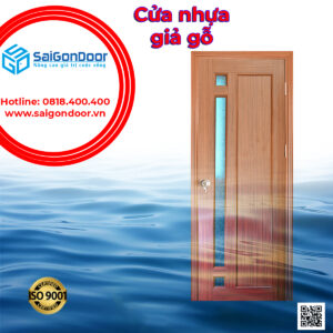 Các dòng cửa nhựa giả gỗ hiện nay