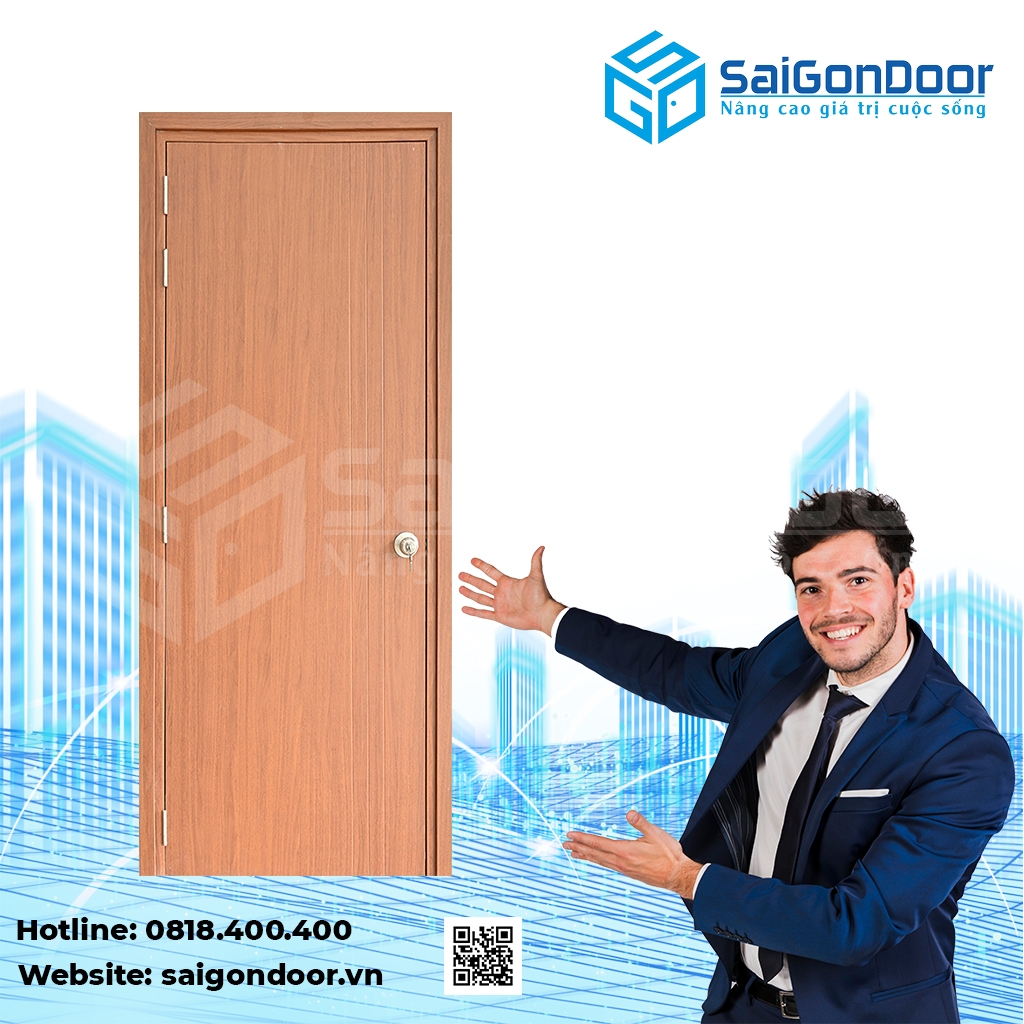 Cửa gỗ Composite là lựa chọn hoàn hảo cho cửa nhà tắm