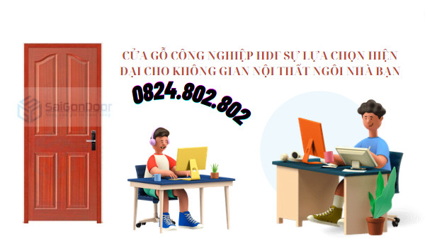 CỬA GỖ CÔNG NGHIỆP HDF