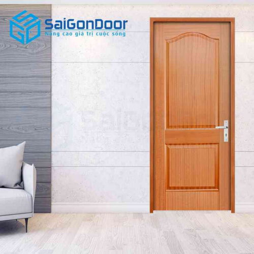 Cửa Gỗ HDF Veneer 2A xoan dao 3