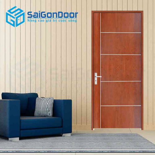 Cửa Gỗ MDF Veneer P12R5 2