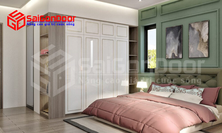 Bố trí màu sắc cửa phòng ngủ và không gian căn phòng cho mệnh mộc