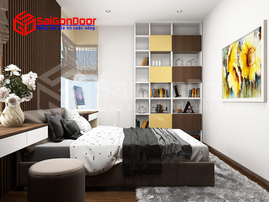 Bố trí màu sắc cửa phòng ngủ và không gian căn phòng cho mệnh thổ