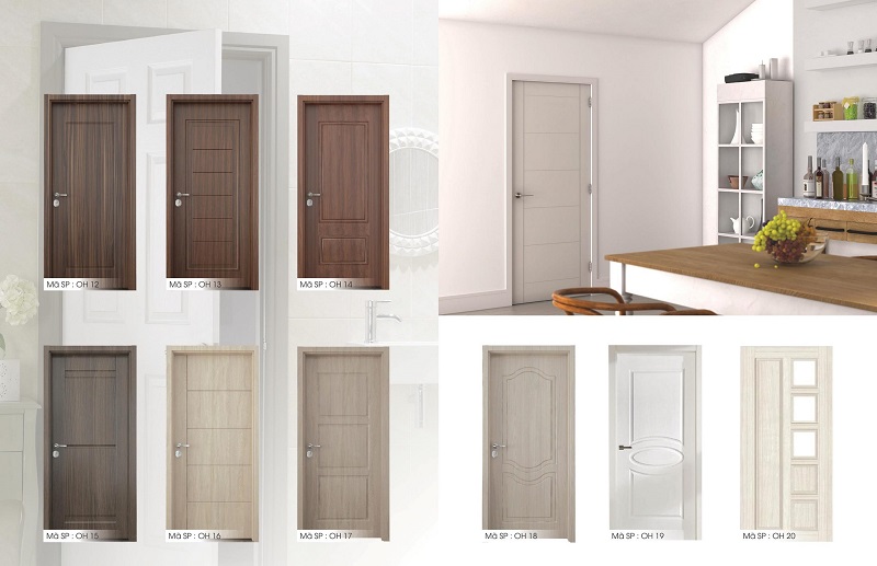 Mức giá cửa gỗ nhựa tại Đồng Phú tỉnh Bình Phước