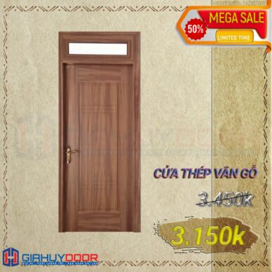 CỬA THÉP VÂN GỖ GIAHUYDOOR – GIẢI PHÁP BỀN ĐẸP CHO NGÔI NHÀ VIỆT