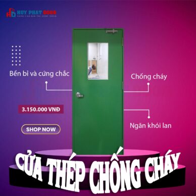 BÁO GIÁ CỬA THÉP HÀN QUỐC HUYPHATDOOR MỚI NHẤT 2025