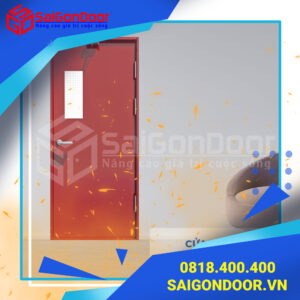 SaiGonDoor giới thiệu những mẫu cửa chống cháy hiện đại nhất năm 2022