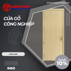 Vì sao khách hàng nên lựa chọn và sử dụng cửa gỗ công nghiệp giá rẻ cho các công trình xây dựng