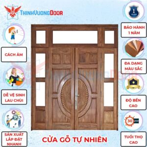 Khám Phá Top 99+ Mẫu Cửa Gỗ 4 Cánh Hiện Đại