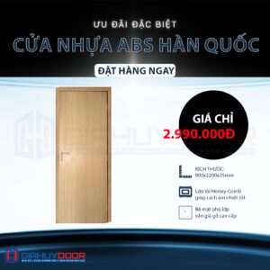 CỬA NHÀ VỆ SINH GIAHUYDOOR – GIẢI PHÁP TỐI ƯU CHO MỌI KHÔNG GIAN