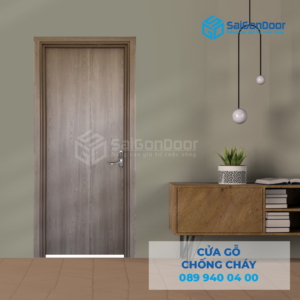 Cửa Gỗ Chống Cháy P1 cho khach san-SGD