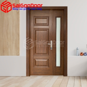 Cửa Thép Vân Gỗ SGD-KM.TVG-2CL-7