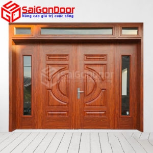Cửa Thép Vân Gỗ SGD-KM.TVG-4C.14