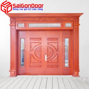 Cửa Thép Vân Gỗ SGD-KM.TVG-4C.2