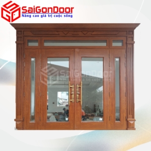 Cửa Thép Vân Gỗ SGD-KM.TVG-4C.8