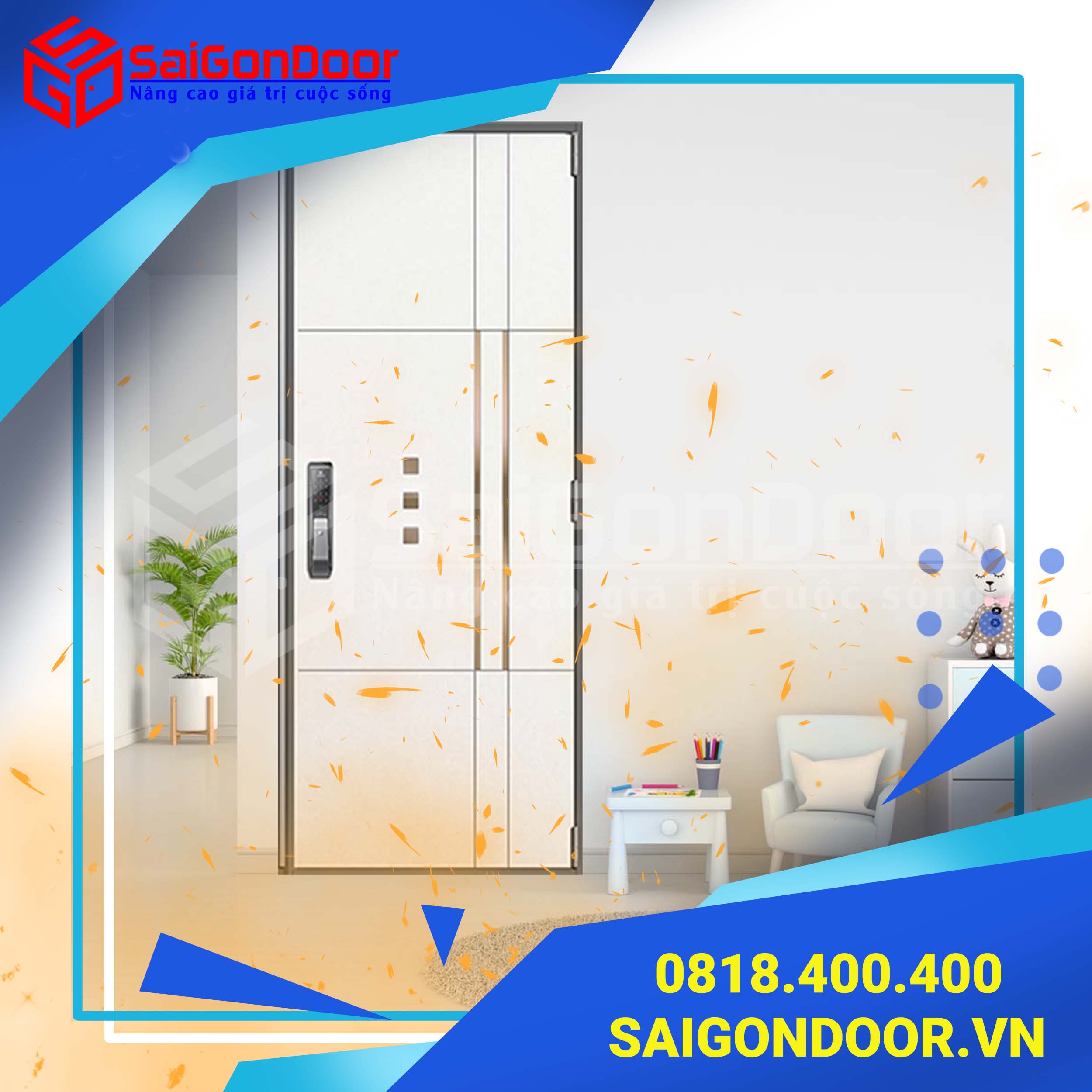 Mẫu cửa chống cháy SaiGonDoor