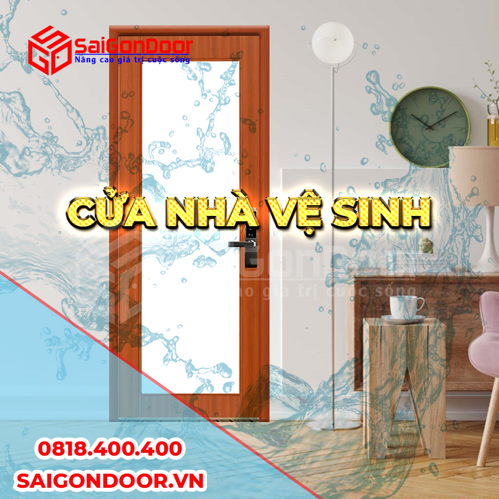 Cửa nhựa ABS Hàn Quốc - cửa nhà vệ sinh SaiGonDoor