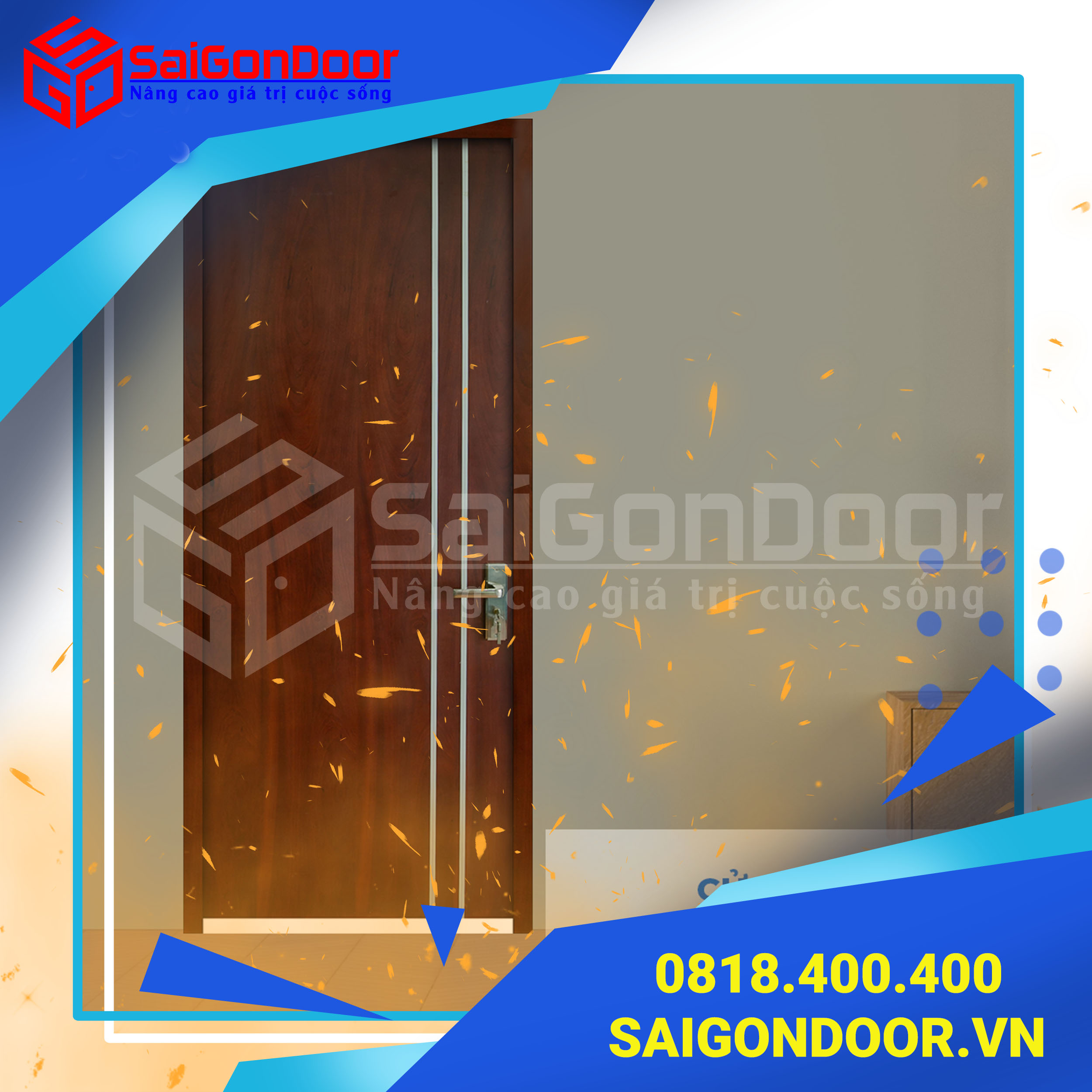 Mẫu cửa chống cháy SaiGonDoor