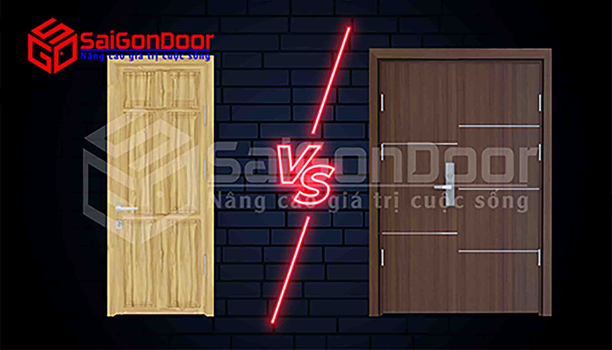 Nên chọn cửa phòng ngủ 1 cánh hay 2 cánh