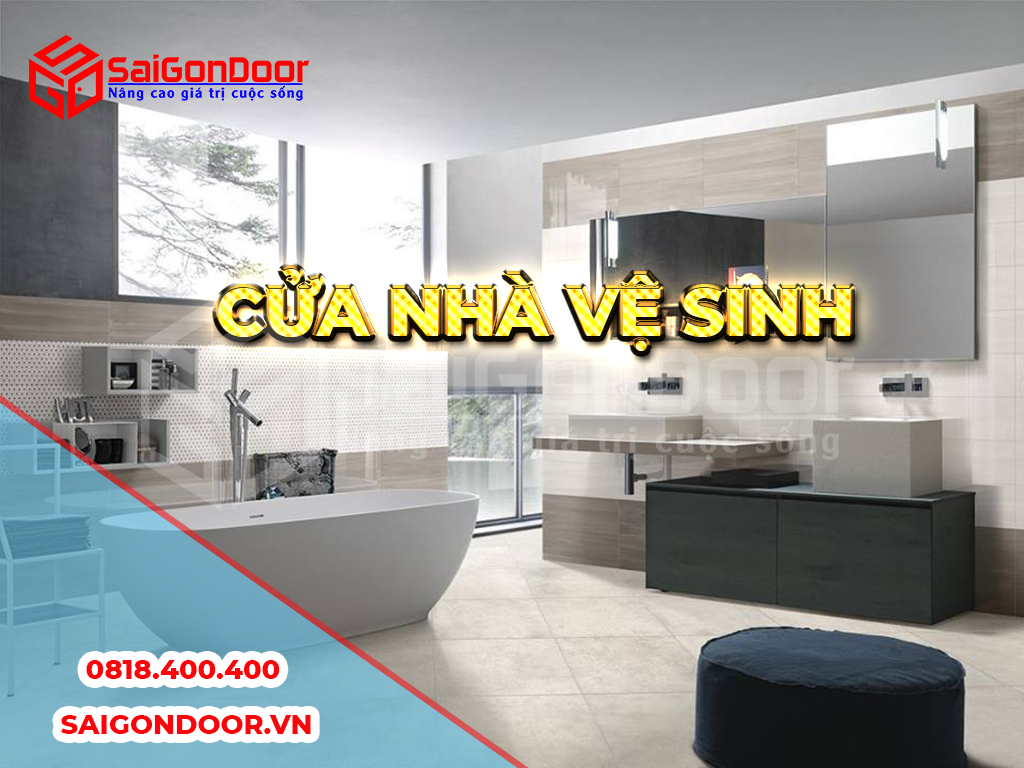 Mẫu cửa nhà vệ sinh đẹp và Hot nhất năm 2022