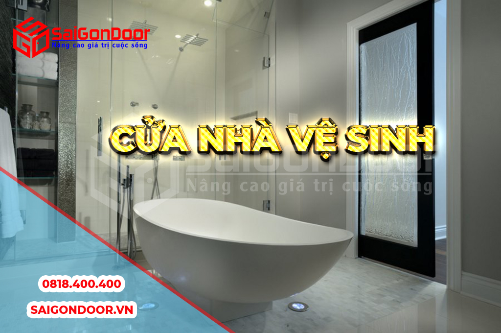 Mẫu cửa nhà vệ sinh đẹp và Hot nhất năm 2022