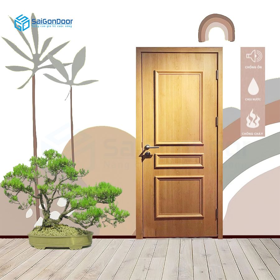 Chống nước, cách âm, bền và đẹp là một số đặc tính cần có cho cửa nhà tắm