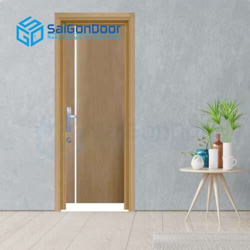 CỬA GỖ NHÀ TẮM SGD Cua go HDF Laminate P1R1