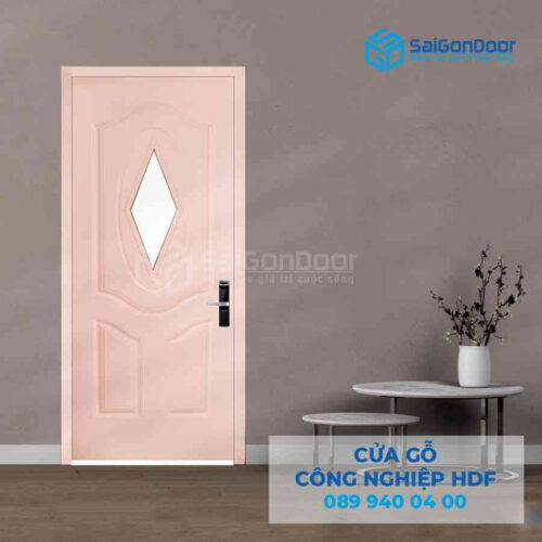 Cửa Gỗ HDF 3AGL C4 2