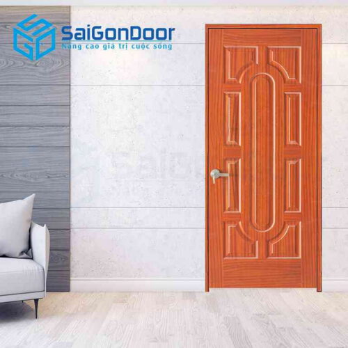 Cửa Gỗ HDF Veneer 18 Sapele