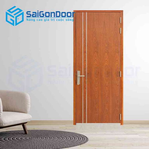 Cửa Gỗ Chống Cháy MDF Veneer P1R2 Xoan dao