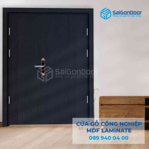 Cửa Gỗ Công Nghiệp MDF Laminate 2P1s