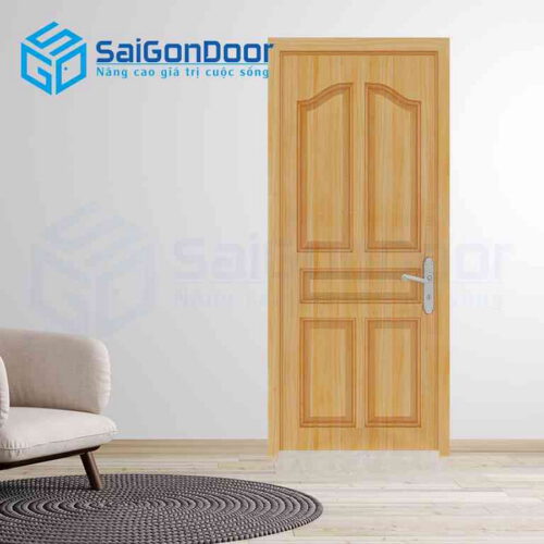 Cửa Gỗ Công Nghiệp SGD 5A ash 2