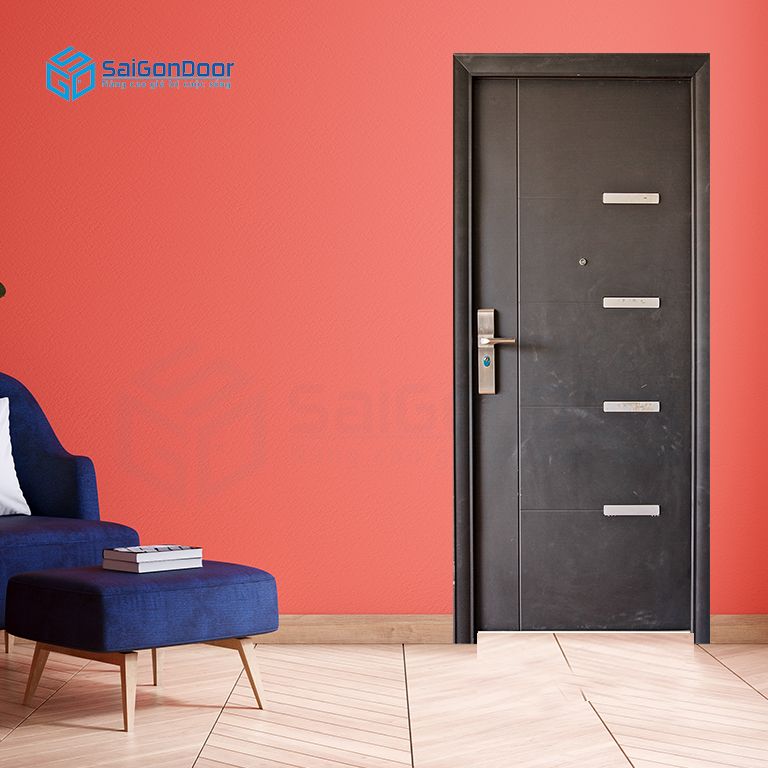 Mẫu cửa thép sơn tĩnh điện SaiGonDoor 2022